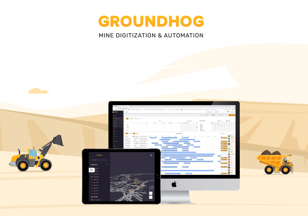 Change Managers at Mines Use GroundHog to Digitize and Automate - open pit and underground